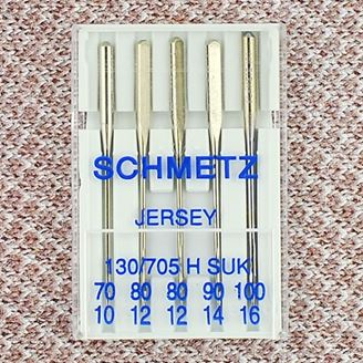 Изображение Иглы джерси набор №70(1),80(2),90(1),100(1) Schmetz 