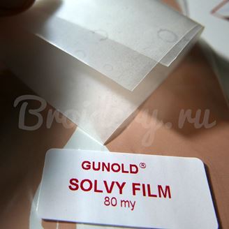 Изображение Плотная Solvy 80 водорастворимая пленка