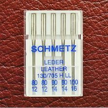 Изображение Иглы для кожи набор №80(2),90(2),100(1)  Schmetz