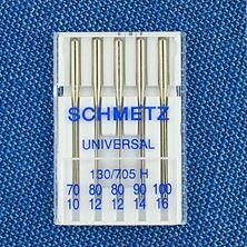 Изображение Иглы набор универсальные №70(1),80(2),90(1),100(1) Schmetz