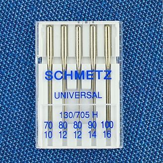 Изображение Иглы набор универсальные №70(1),80(2),90(1),100(1) Schmetz
