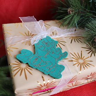 Изображение Файл вышивки "Бирка 2021"