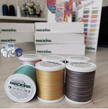 Изображение Набор №4. Нитки Madeira COTONA №30 мультиколор (400м)