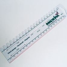 Изображение Линейка метрическая Madeira