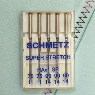 Изображение Иглы набор Супер Стретч №75(2),90(3) Schmetz