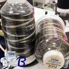 Изображение Нитки вискоза меланж Camouflage Fufus (1000м)