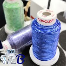 Изображение Нитки вискоза меланж OMBRE Gunold (1000м)