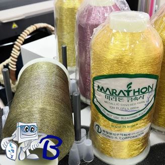 Изображение Нитки вышивальные Metallic MARATHON №40 (5000м)