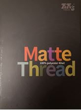 Изображение Карта цветов ниток Fufus: матовые полиэстер №40