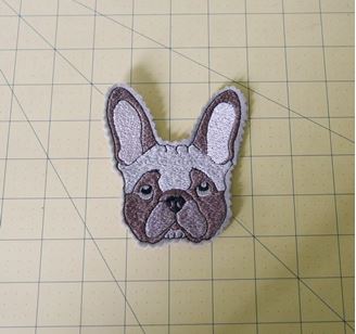 Изображение Файл вышивки Бульдог