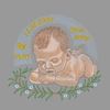 Изображение "Мой малыш" ДИЗАЙН машинной вышивки 