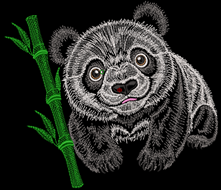 Изображение "МимиМишка" ДИЗАЙН машинной вышивки 