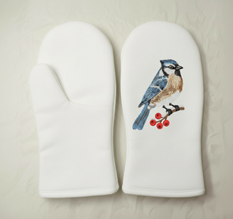 Изображение "Шаблон Варежки" дизайн машинной вышивки 