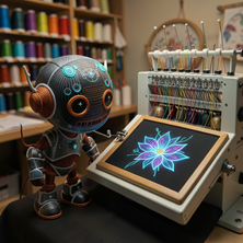 Изображение "Вышивальщик". Обучающий блог. Он-лайн