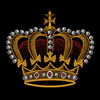 Изображение "Корона" дизайн машинной вышивки 